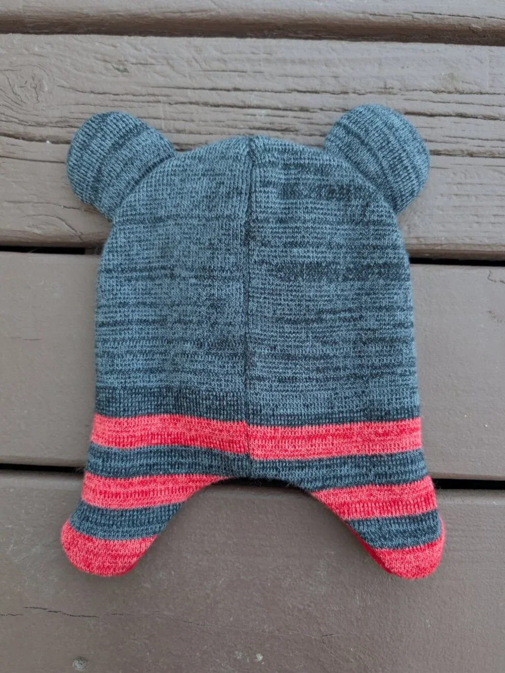 Disney Mickey Mouse Toddler Kids Children Winter Knit Beanie Hat Ears & Flaps